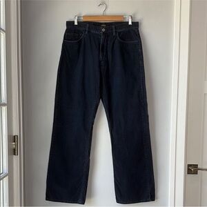 EXPRESS Mens Y2K Blue Corduroy Jeans Pants 32